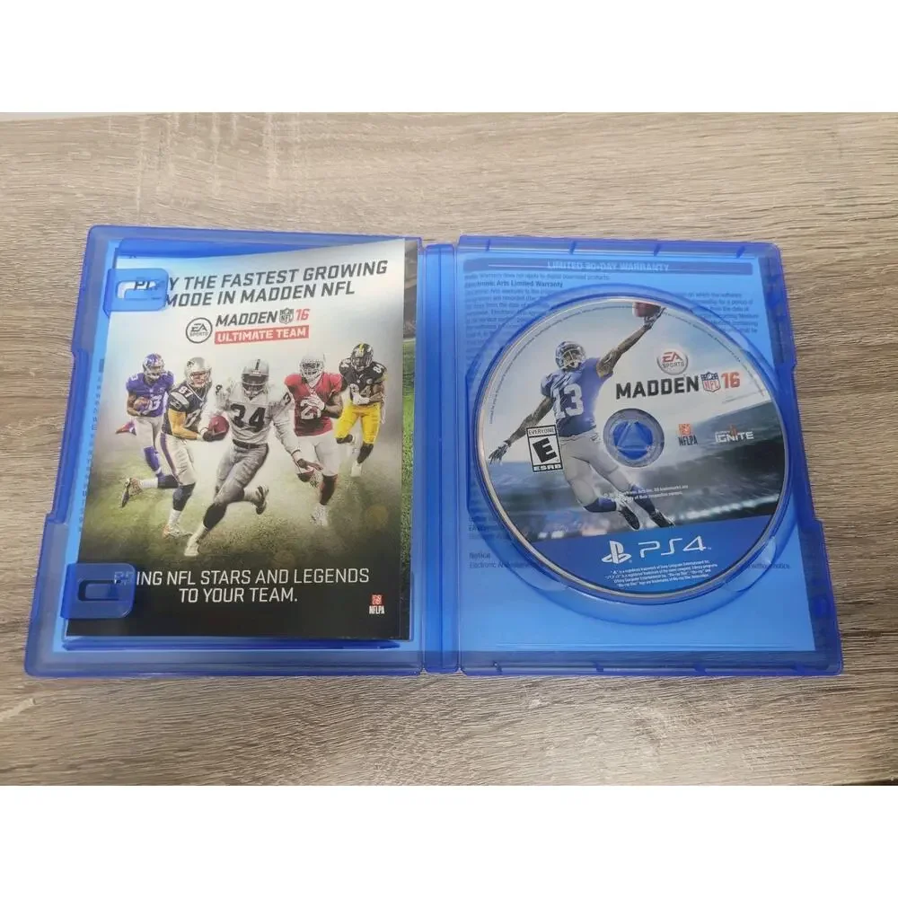 Madden NFL 16 (Sony PlayStation 4, 2015) PS4